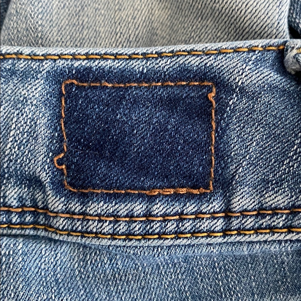 American Eagle Kick Boot Super Stretch Jeans Size 12 SHORT - Picture 9 of 9